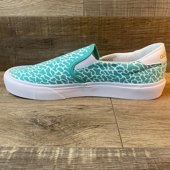 Adidas Court Ralleye Slip On ‘Teal White’ - Picture 3 of 8